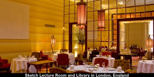 Sketch-Lecture-Room-and-Library-in-London-England